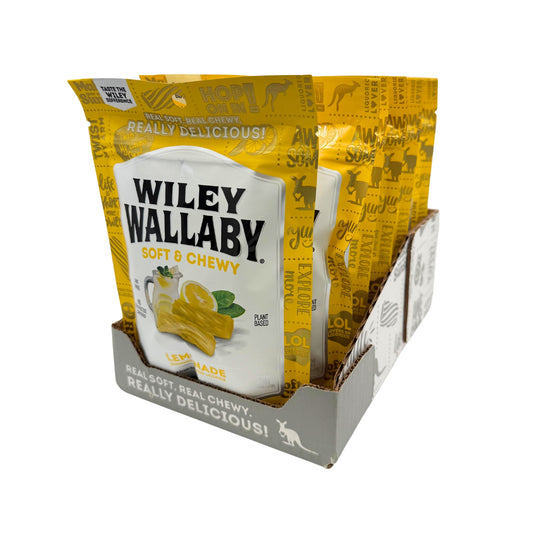 Wiley Wallaby Lemonade Licorice 7.05oz, 8ct