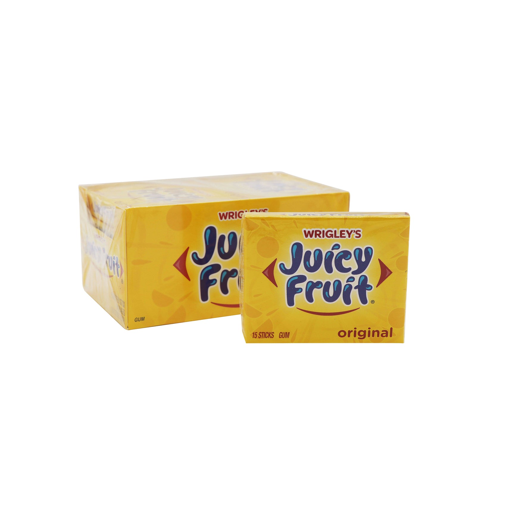 Wrigley's Juicy Fruit Wallet Pack Chewing Gum, 10ct