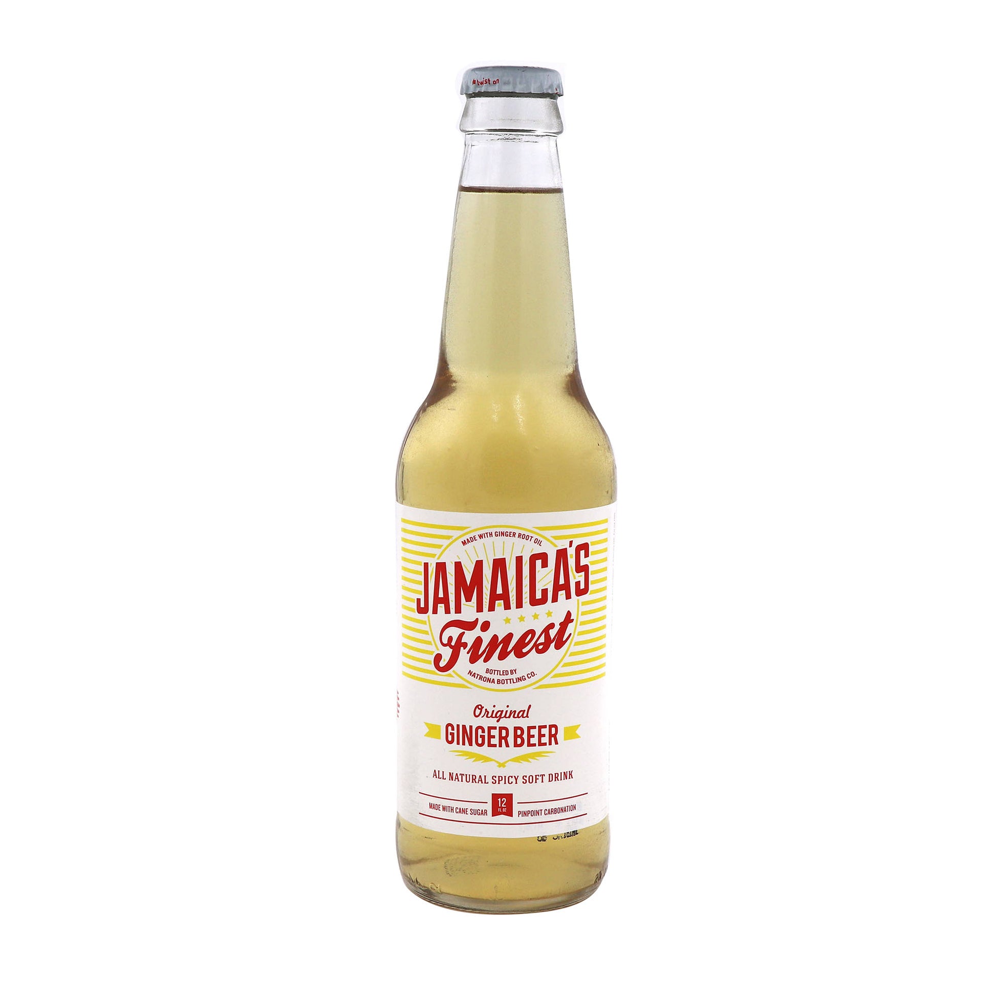 Jamaica's Finest Ginger Beer, 12 Fl oz, 12ct Bottles