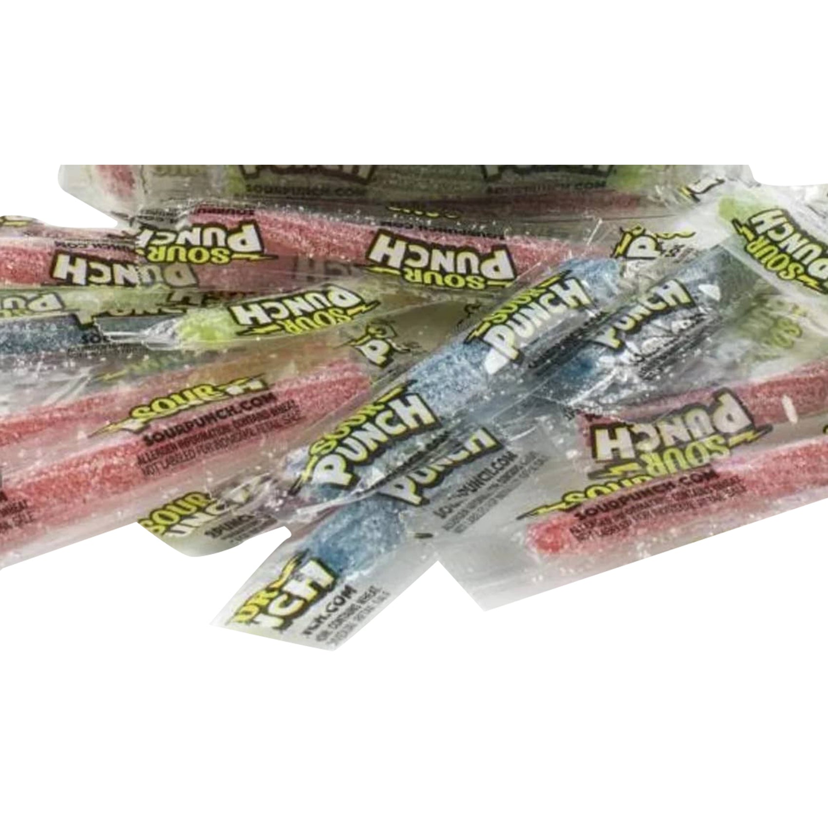 Sour Punch Straws, 3" Wrapped, 5lb Bag