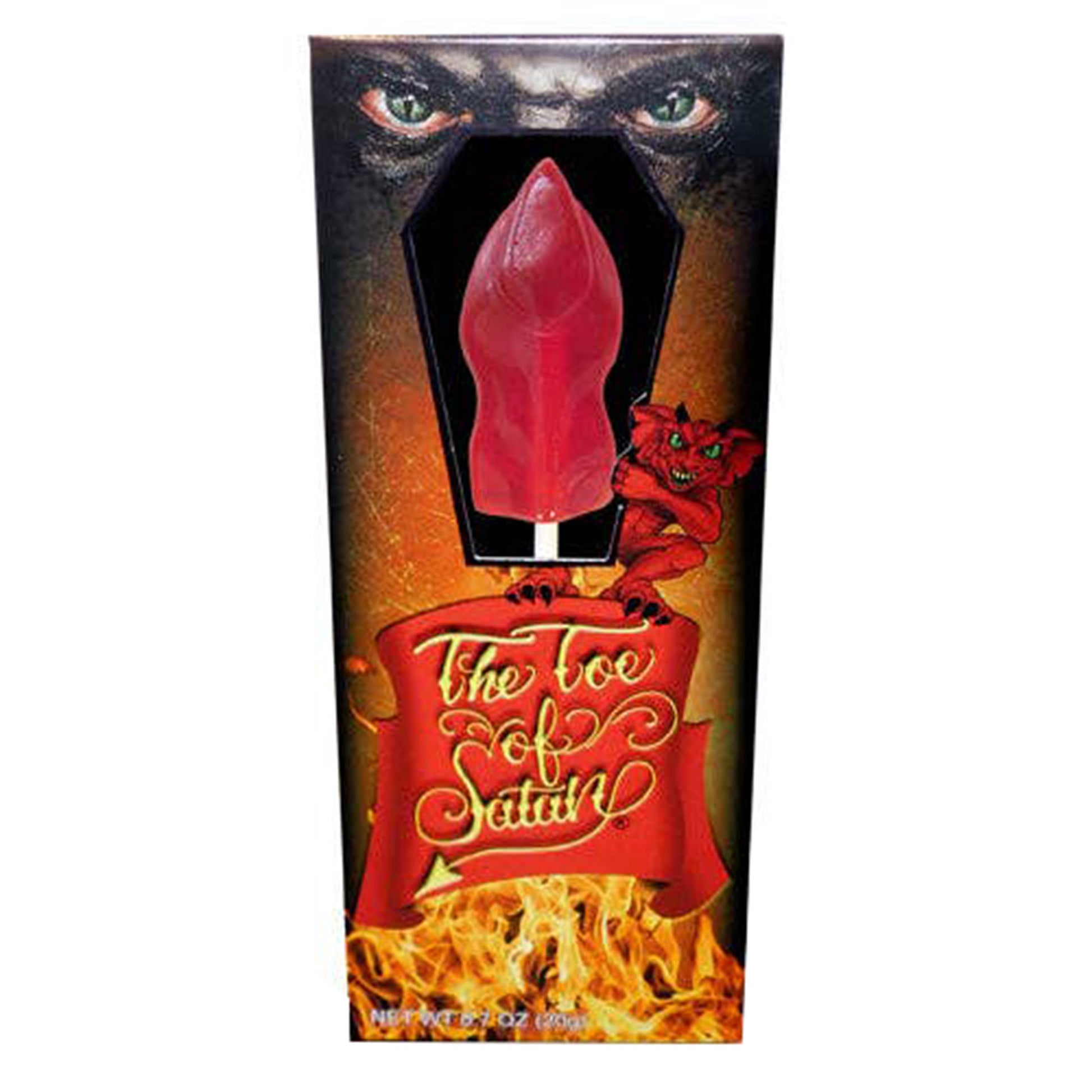 Flamethrower Candy's Toe of Satan Challenge Lollipop, 12ct