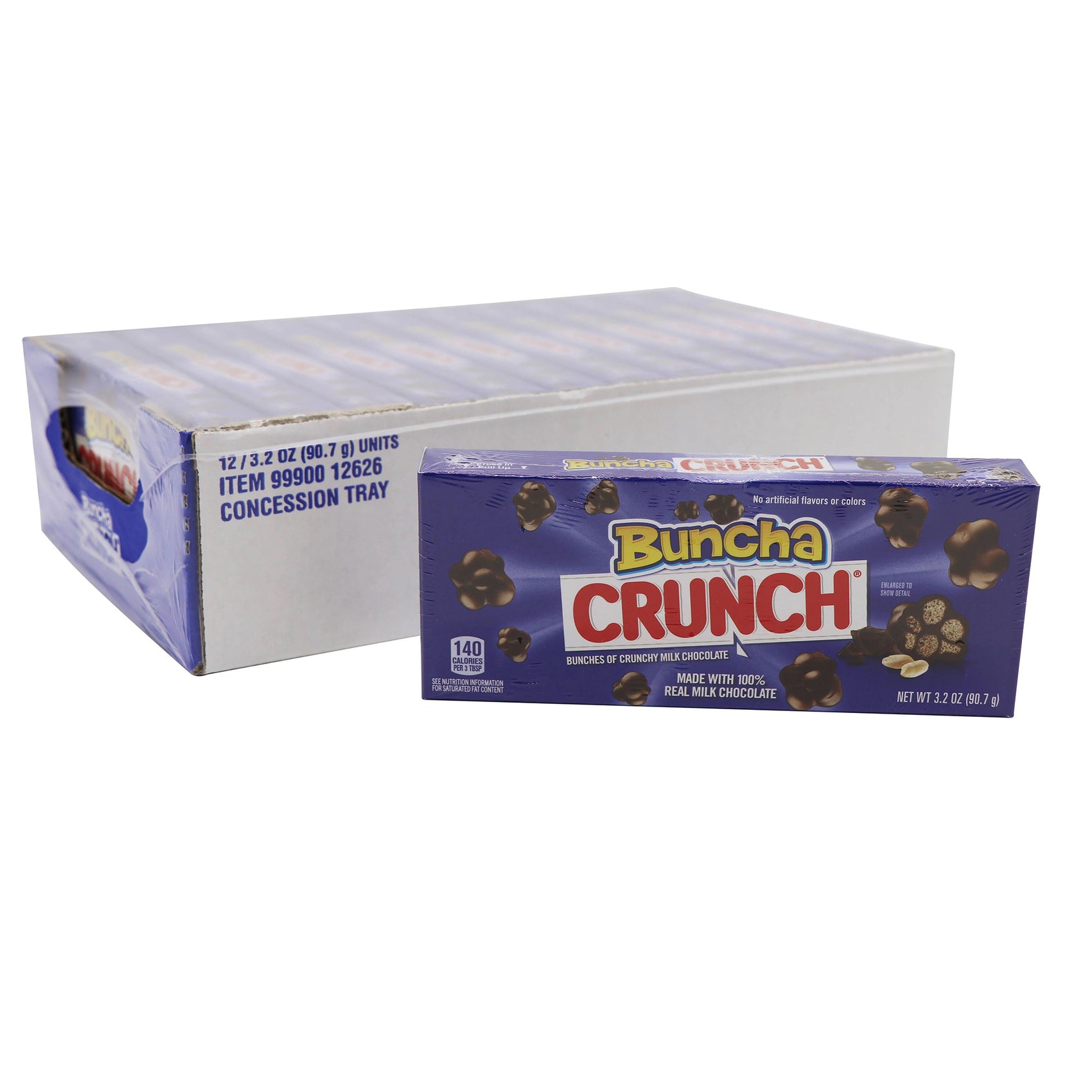 Buncha Crunch Theater Box, 3.2oz, 12ct Case