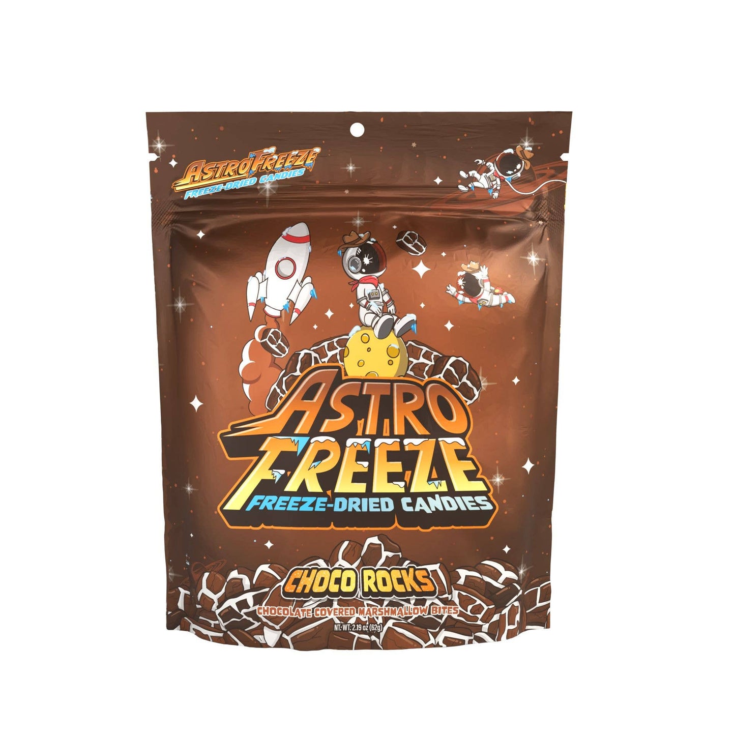 Astro Freeze, Choco Rocks Freeze Dried Candy 2.19oz, 12ct