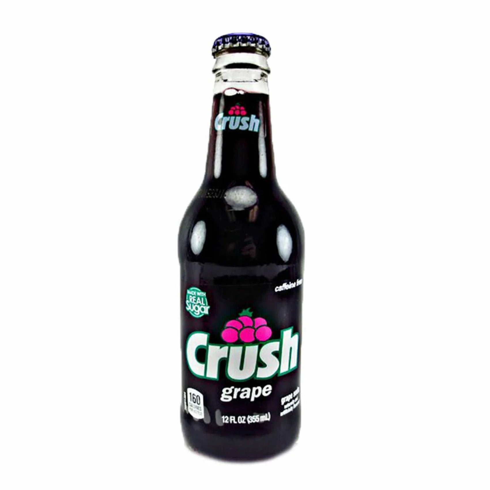 Crush Grape Soda, 12oz Glass Bottle 12ct