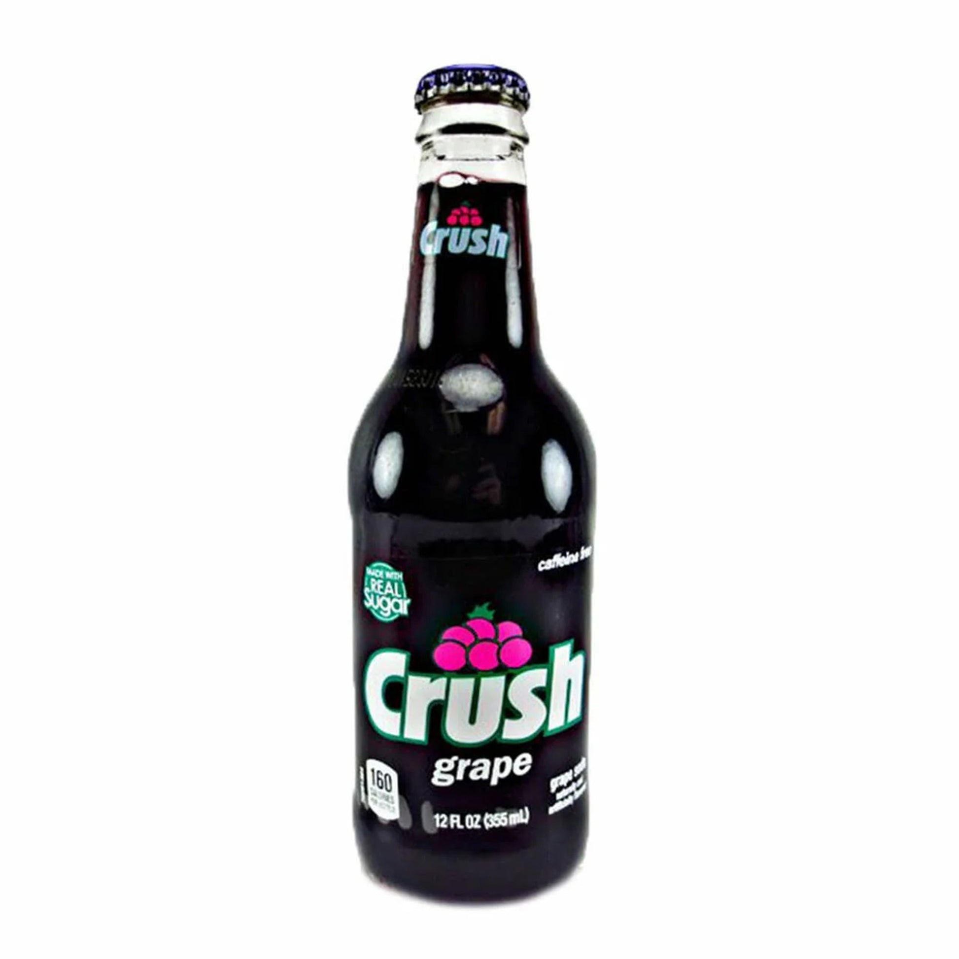 Crush Grape Soda, 12oz Glass Bottle 12ct
