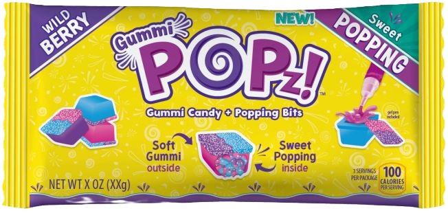 Gummi Popz Build'em Your Way Sweet Wild Berry 1.83oz, 12ct