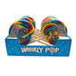 Whirly Pop Rainbow 3oz Lollipop, 12ct Display