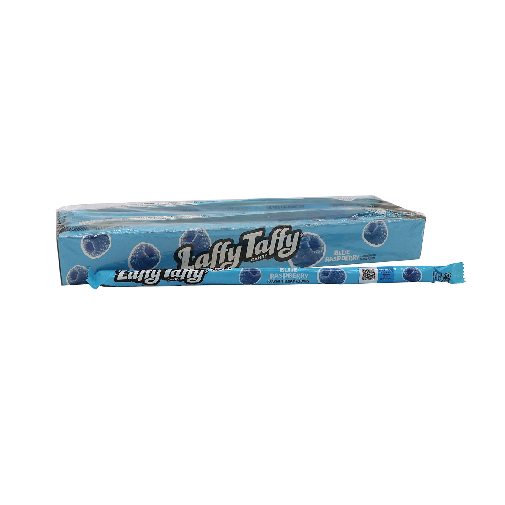 Laffy Taffy Candy Ropes, Blue Raspberry, 24ct