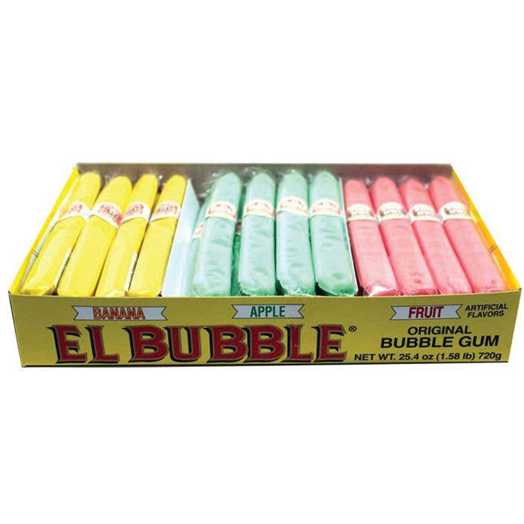 El Bubble Assorted Bubble Gum Cigar, 36ct