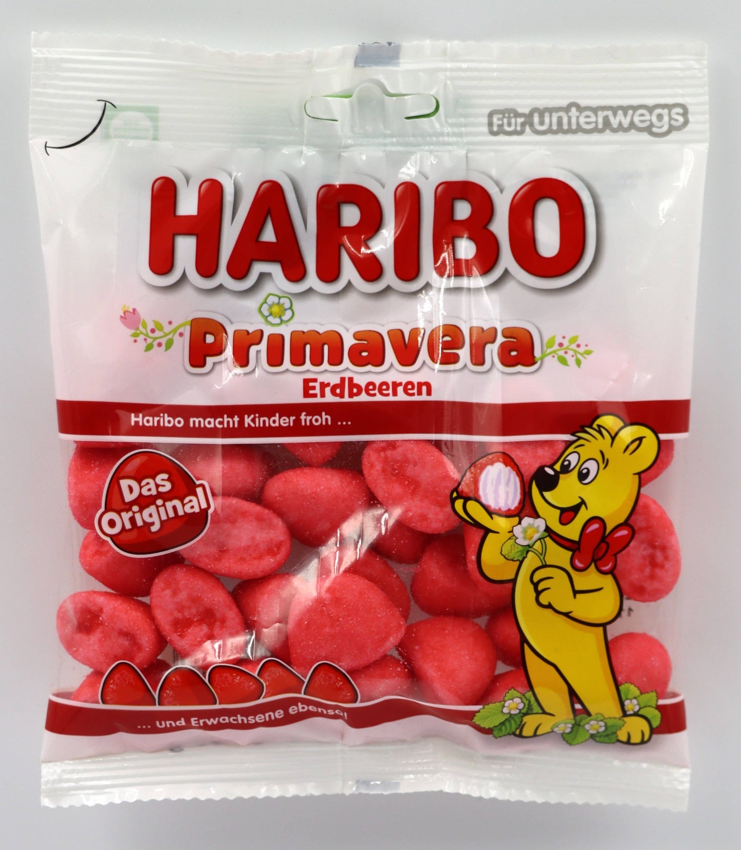 Limited Import - Haribo Primavera Erdbeeren 100g, 6ct