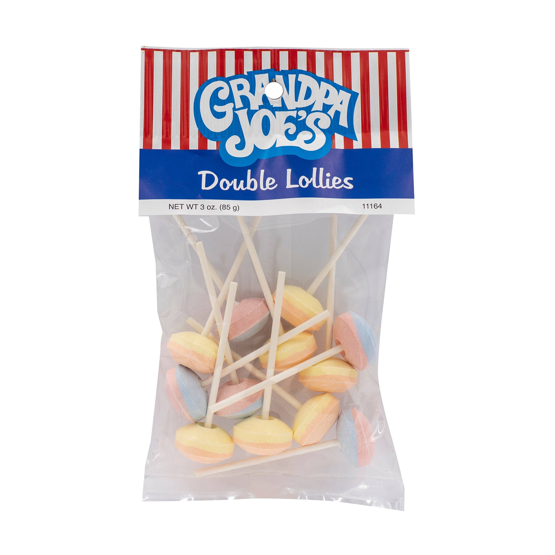 Grandpa Joe's Peg Bag, Double Lollies, 3oz, 12 Ct Case