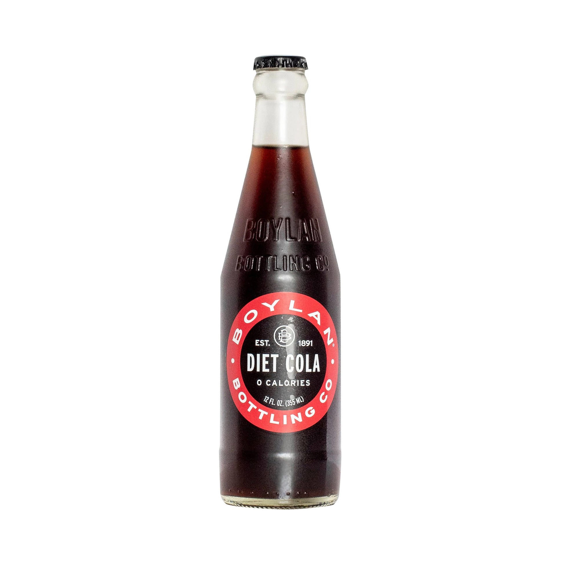 Boylan Cane Cola Diet, 12 Fl oz, 12ct Bottles