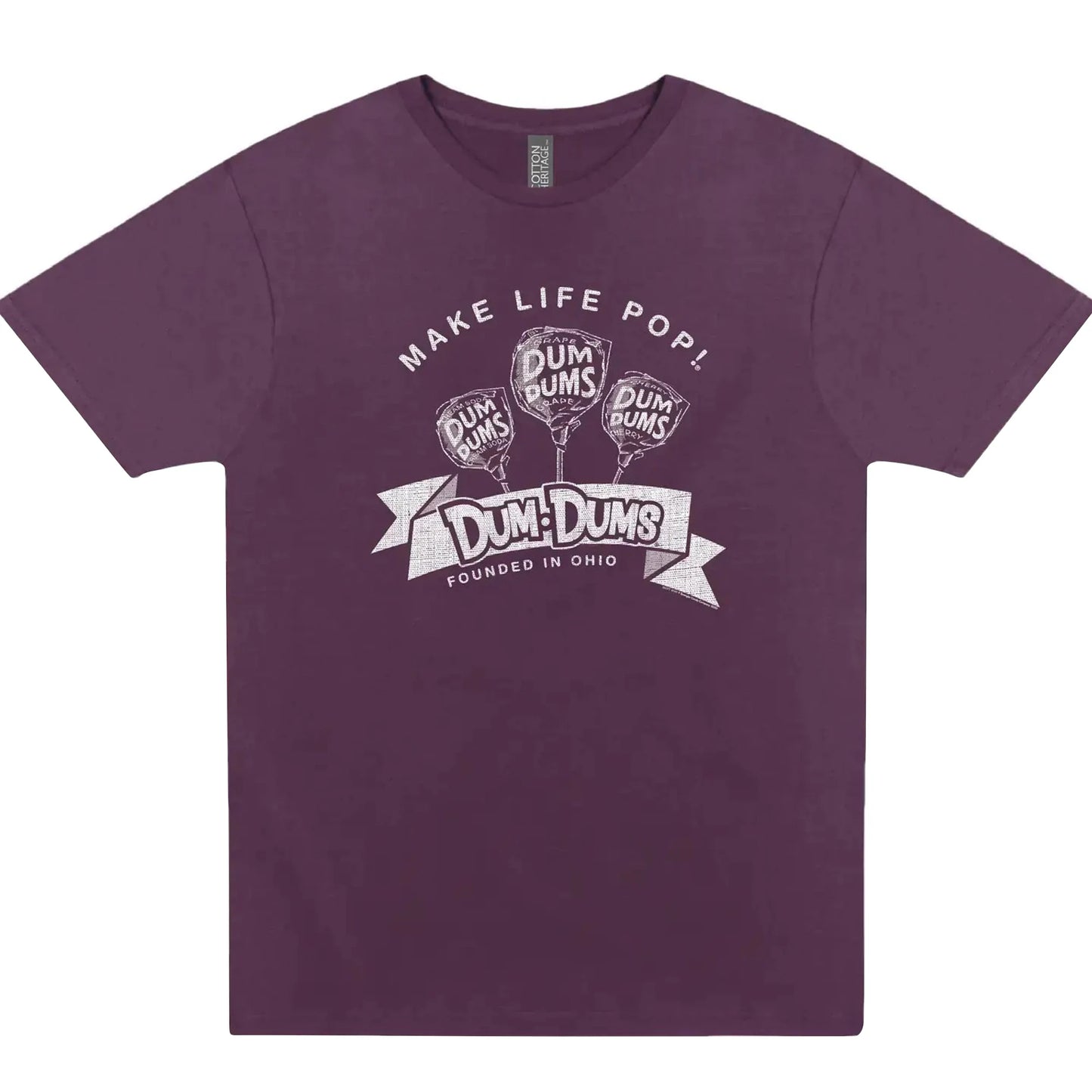 Dum Dumb Make Life Pop! Vintage T-Shirt, Tee