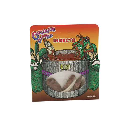 Chocolate Dipped Insects, 14g, 24ct Case