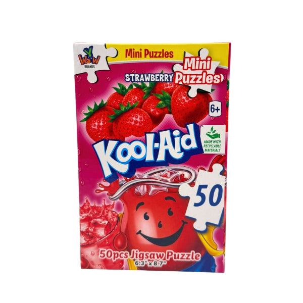 Kool-Aid Orange/Lemonade/Grape Mini Puzzle, 18ct Assortment