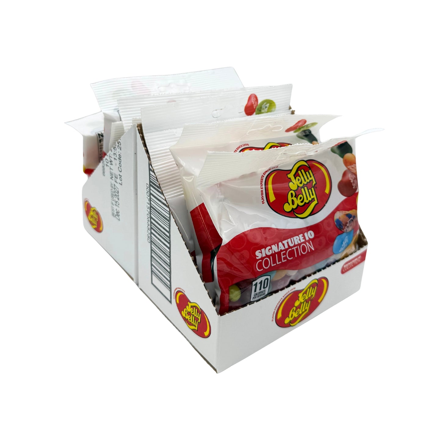 Jelly Belly Signature 10 Collection Jelly Beans, 3.5oz Peg Bag, 12ct