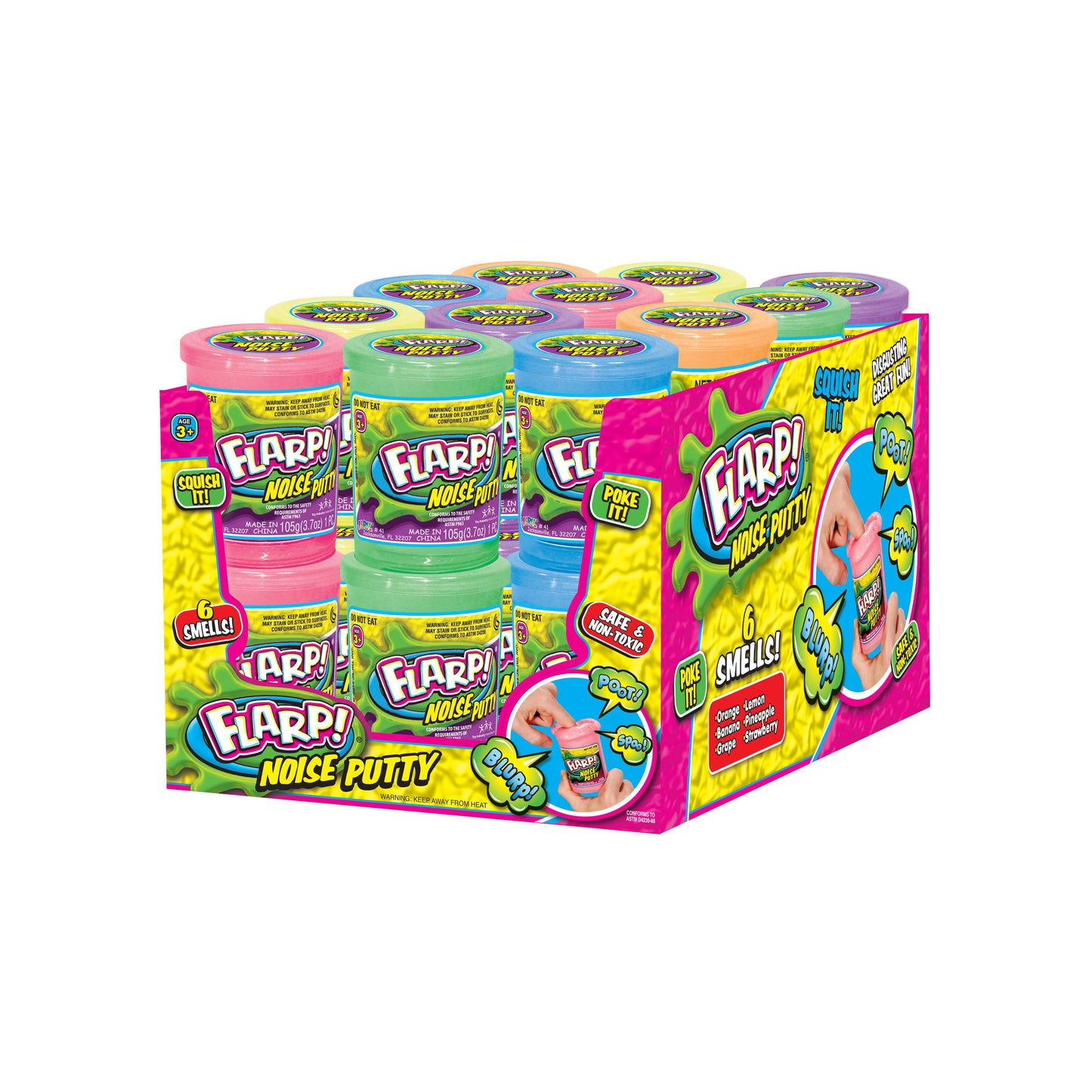 Flarp! Noise Putty, 24ct Display Box