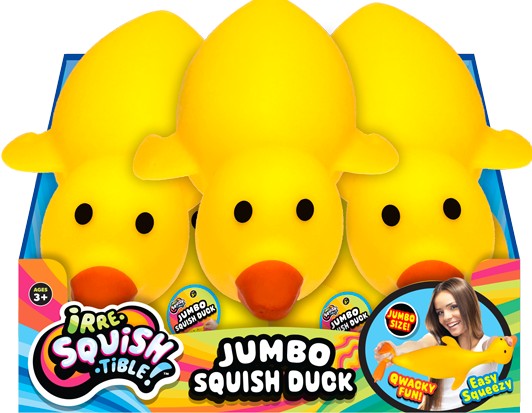 irre-SQUISH-tible Jumbo Squish Duck 6ct
