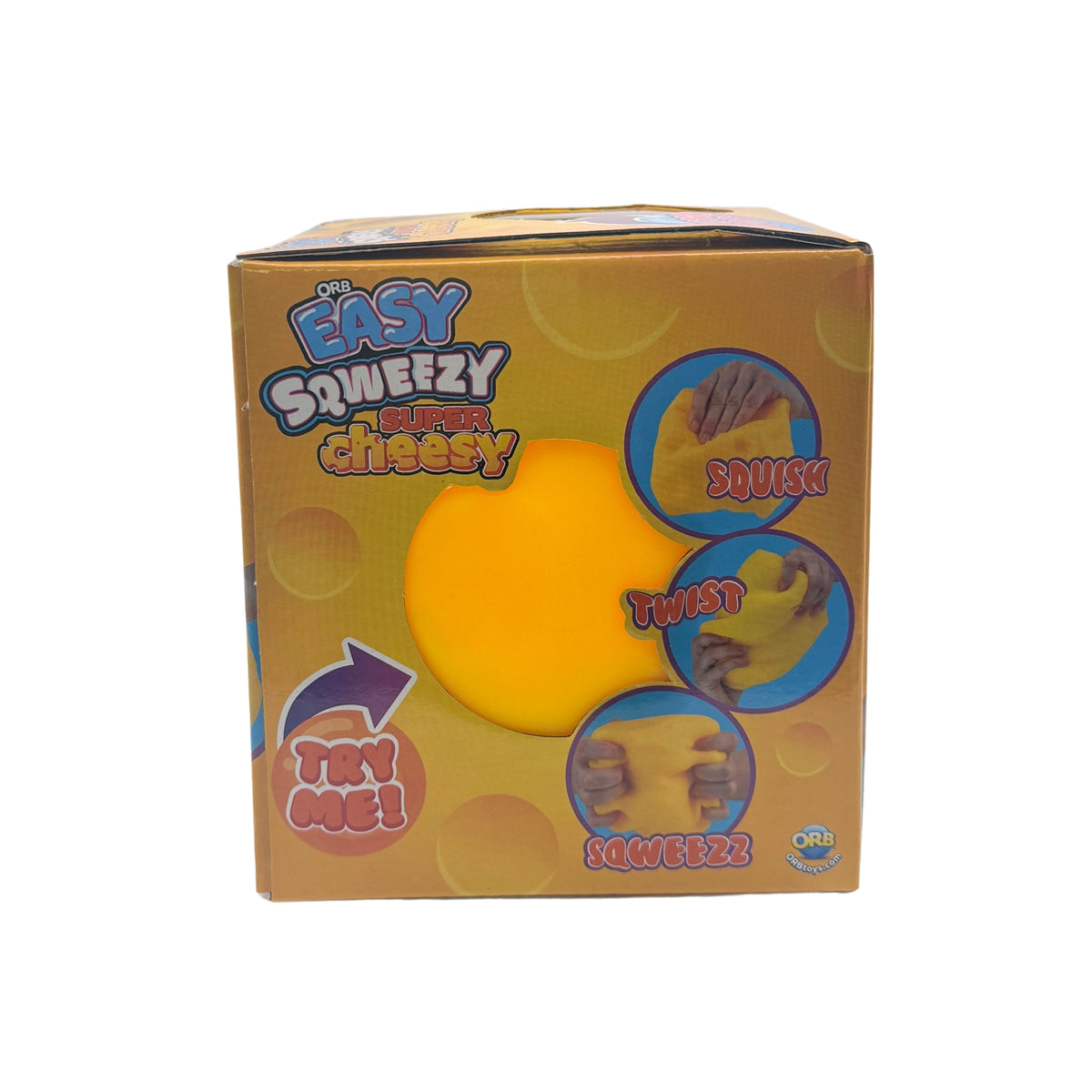 ORB Easy Sqweezy Super Cheesy Asst'd, Jumbo Squish, 12ct