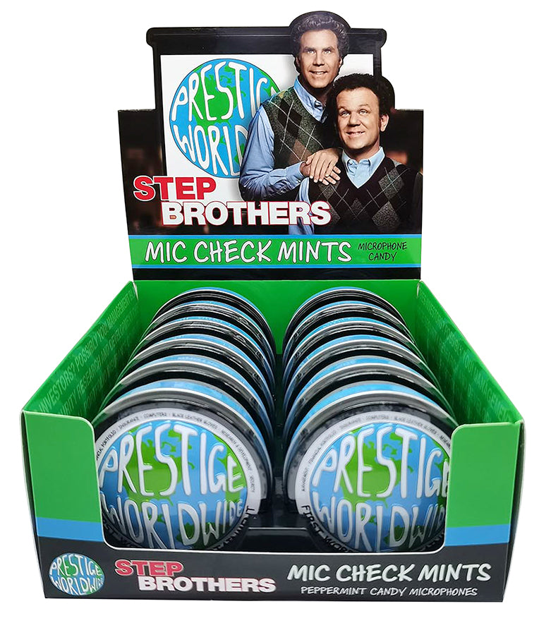 Stepbrothers Prestige Worldwide Mic Check Tin 12ct