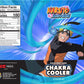 Naruto Shippuden Chakra Cooler Blue Raspberry Can, 12fl oz, 12ct