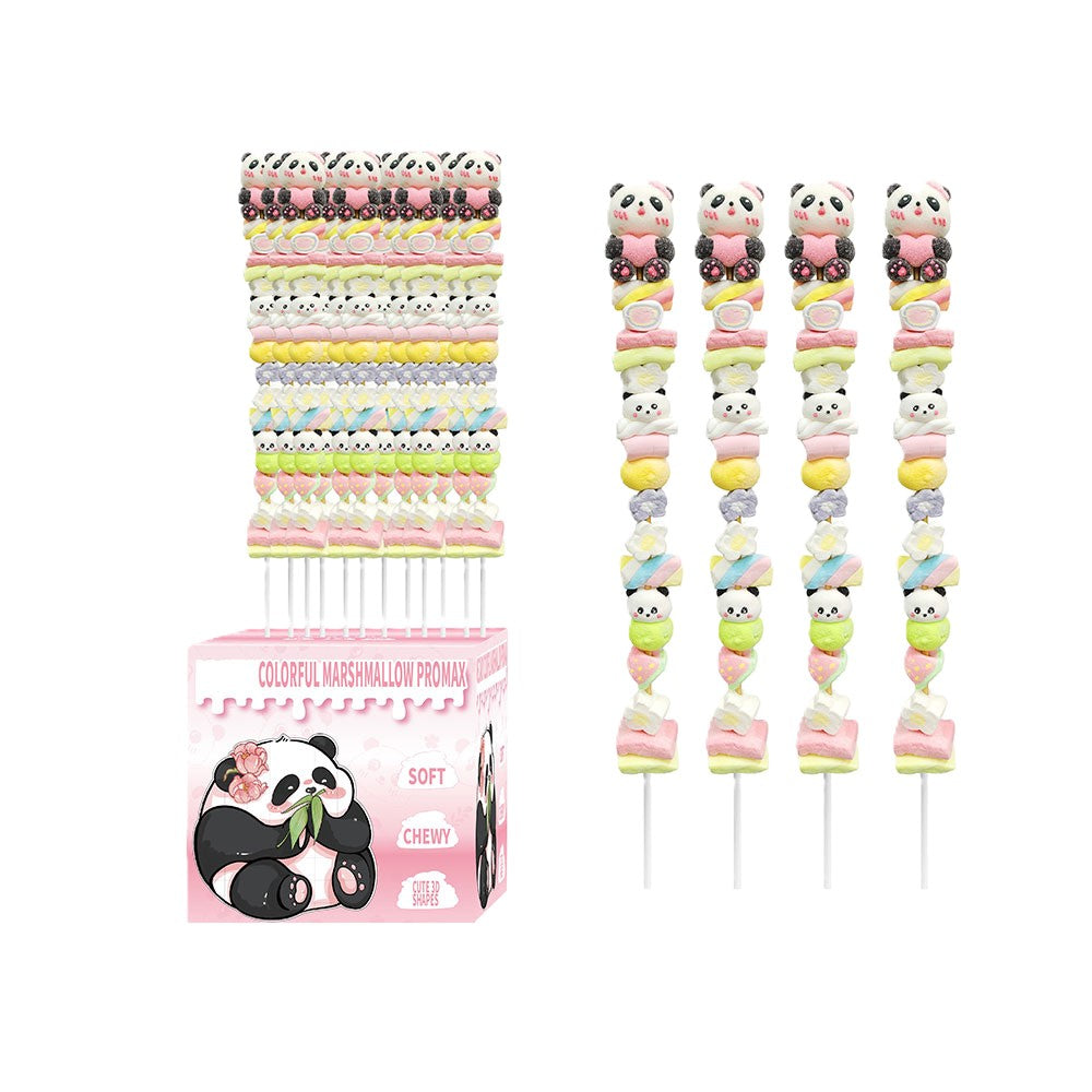 Limited Import - Giant 33" Tall Panda Marshmallow Skewer, 21ct