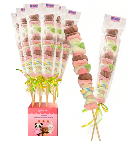 Limited Import - Giant 33" Tall Fruit Fiesta Marshmallow Skewer 20ct