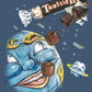 Tootsie Roll® Moon T-Shirt Vintage 1920 Retro Advertisement