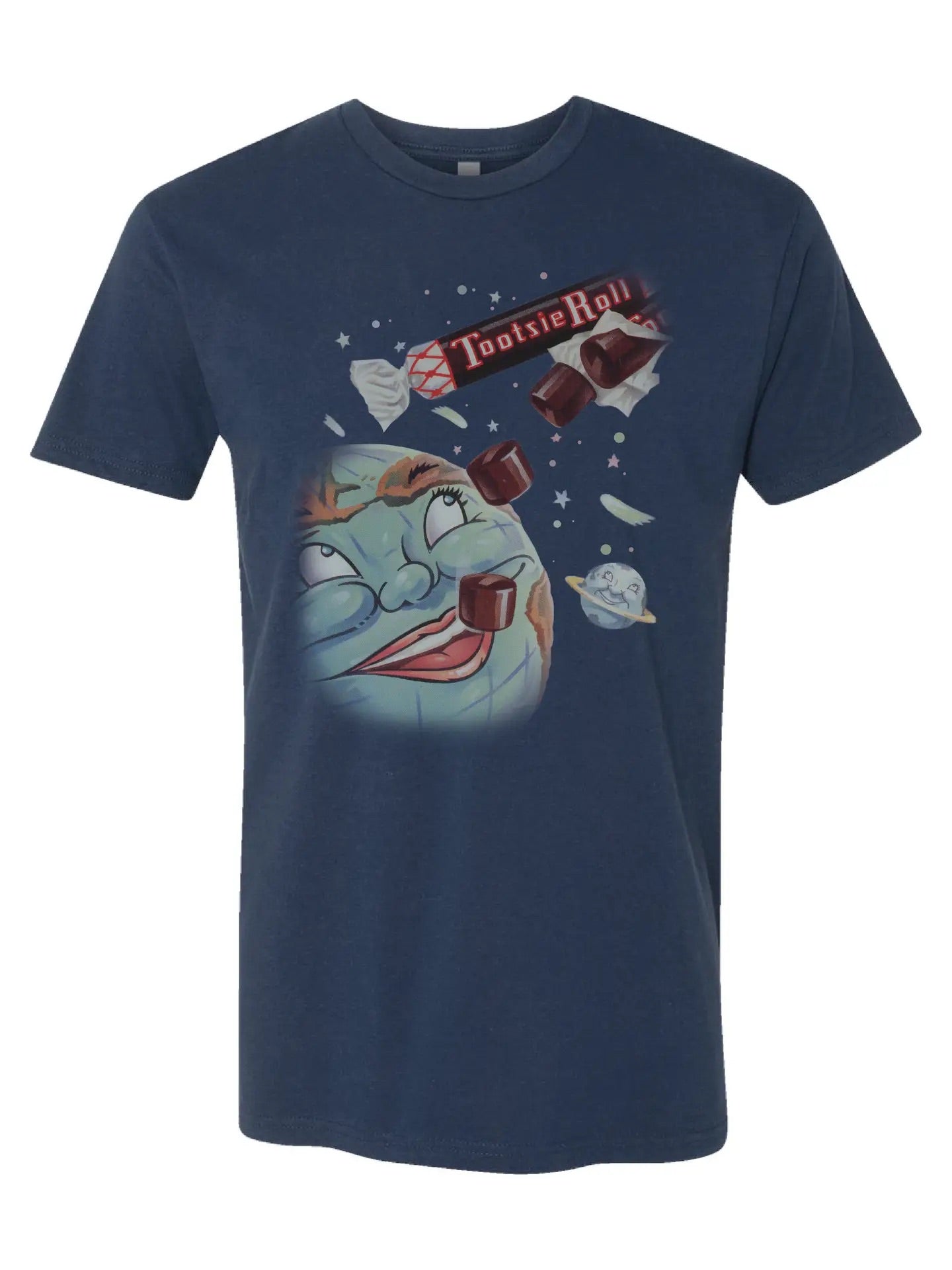 Tootsie Roll® Moon T-Shirt Vintage 1920 Retro Advertisement