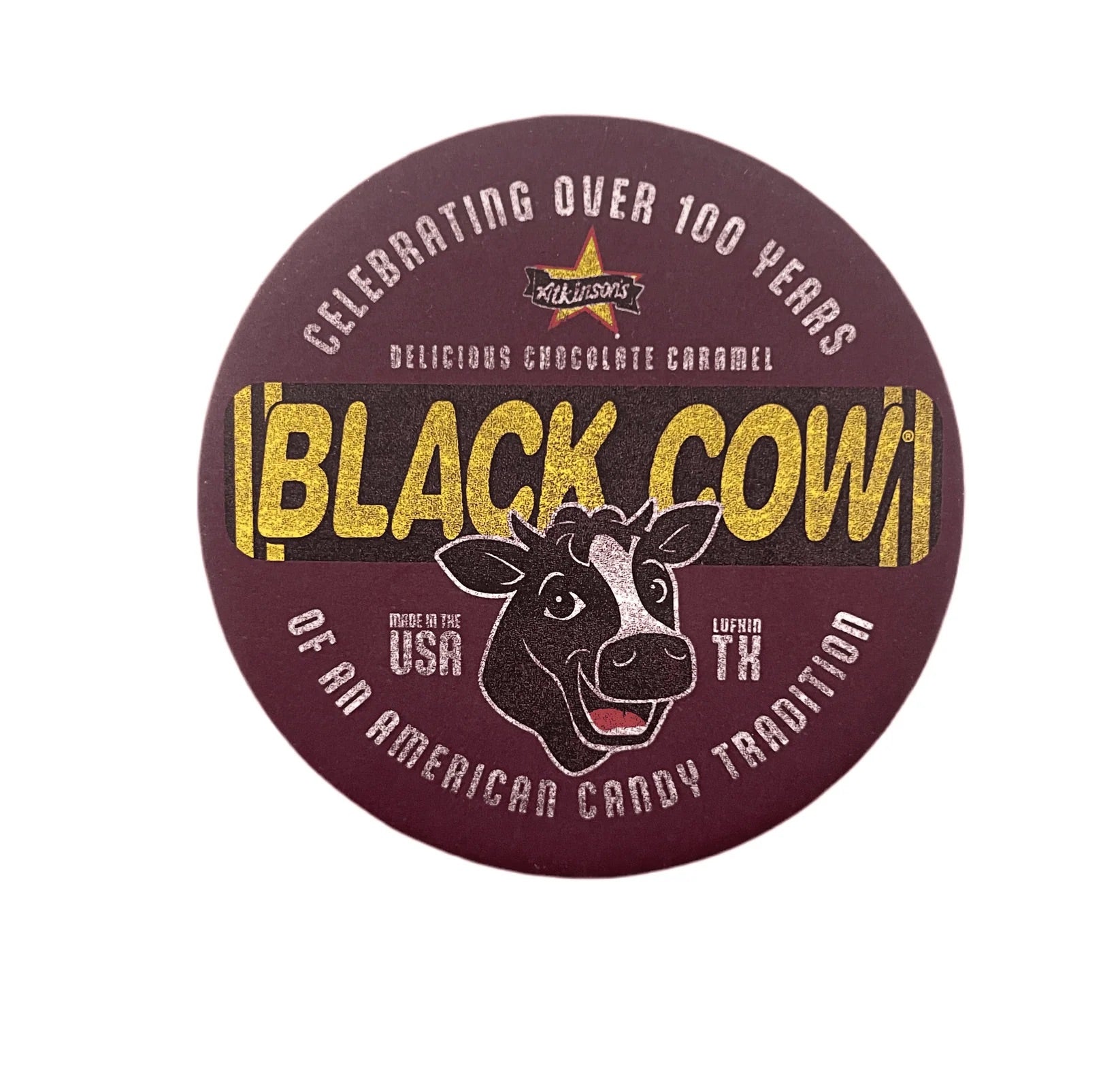 Magnet 5ct Atkinson's Black Cow Celebrating 100yrs