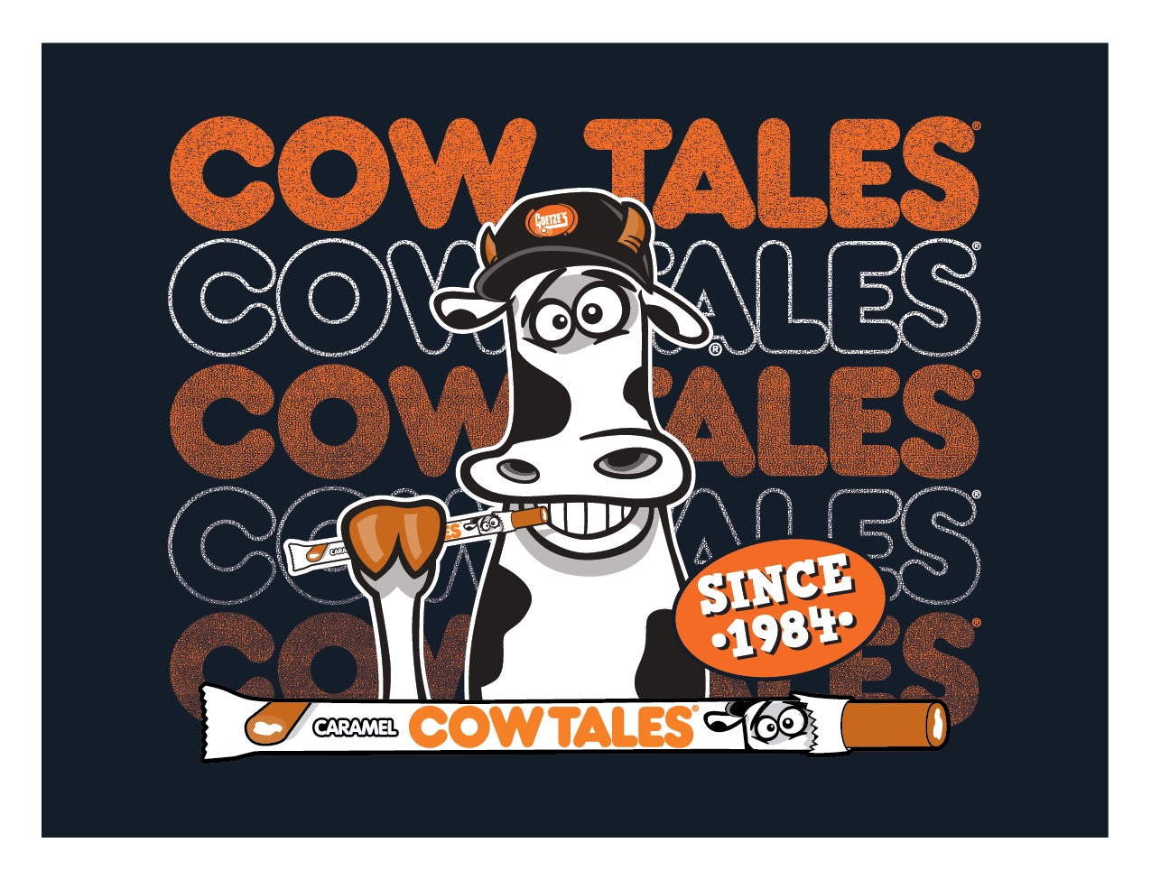 Magnet, 5ct - Goetze's Caramel Cow Tales 1984