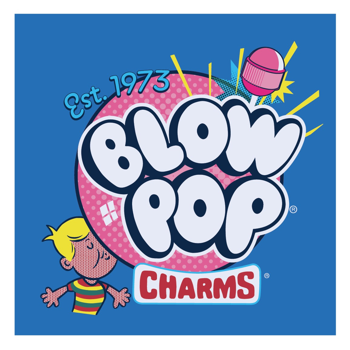 Magnet, 5ct - Charms Blow Pop est. 1973