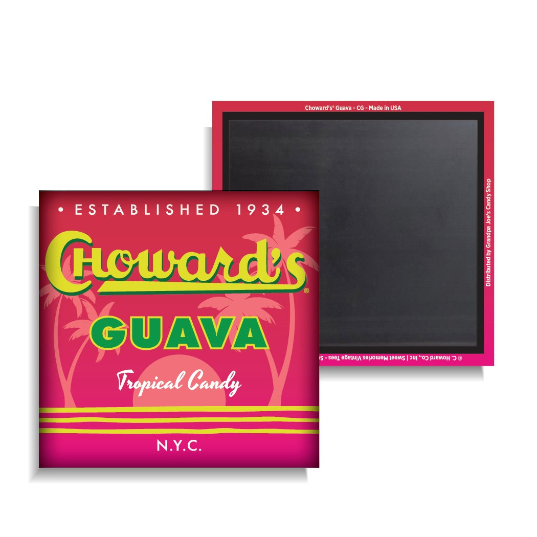 Magnet 5ct, Choward's Guava Tropical Candy 1934