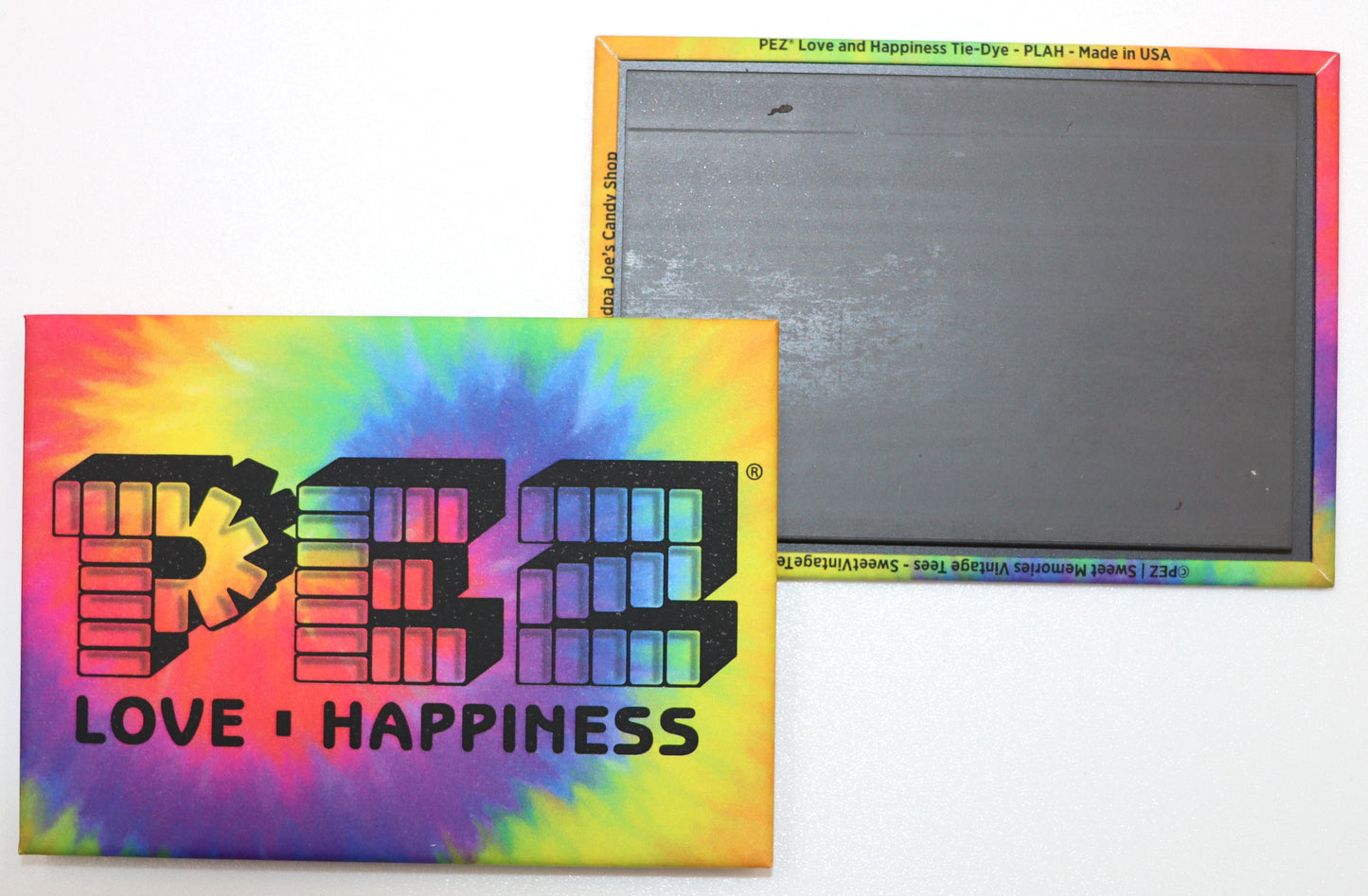 Magnet, 5ct - Pez Tie-Dye Love & Happiness