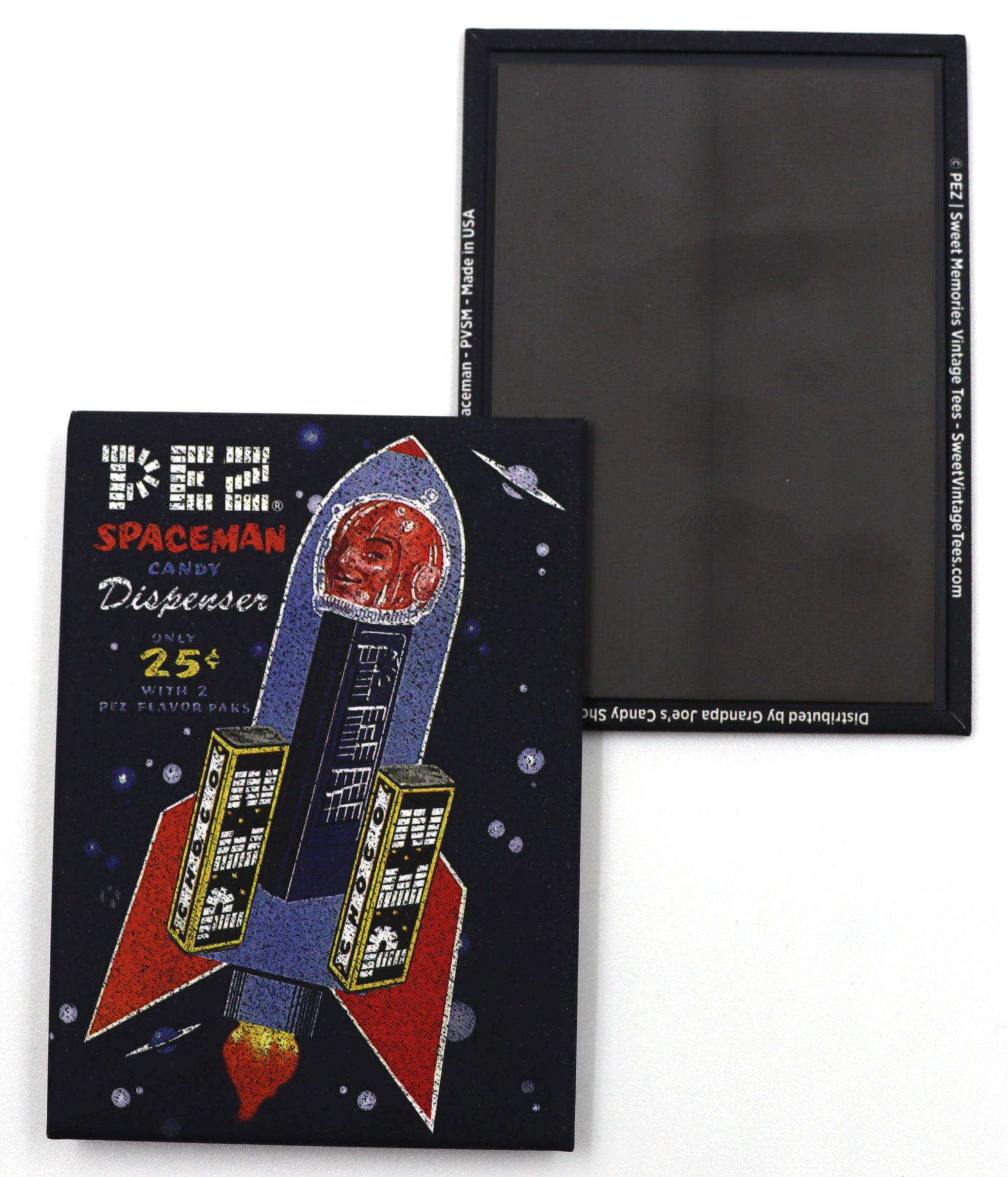 Magnet 5ct, Pez Vintage Spaceman Ad