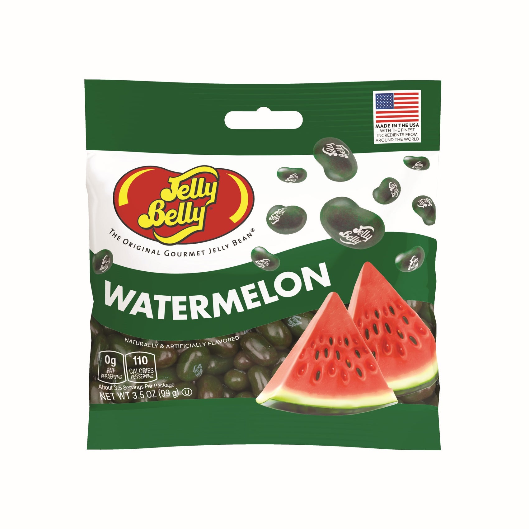 Peg Bag - Jelly Belly 3.5oz - Watermelon, 12ct