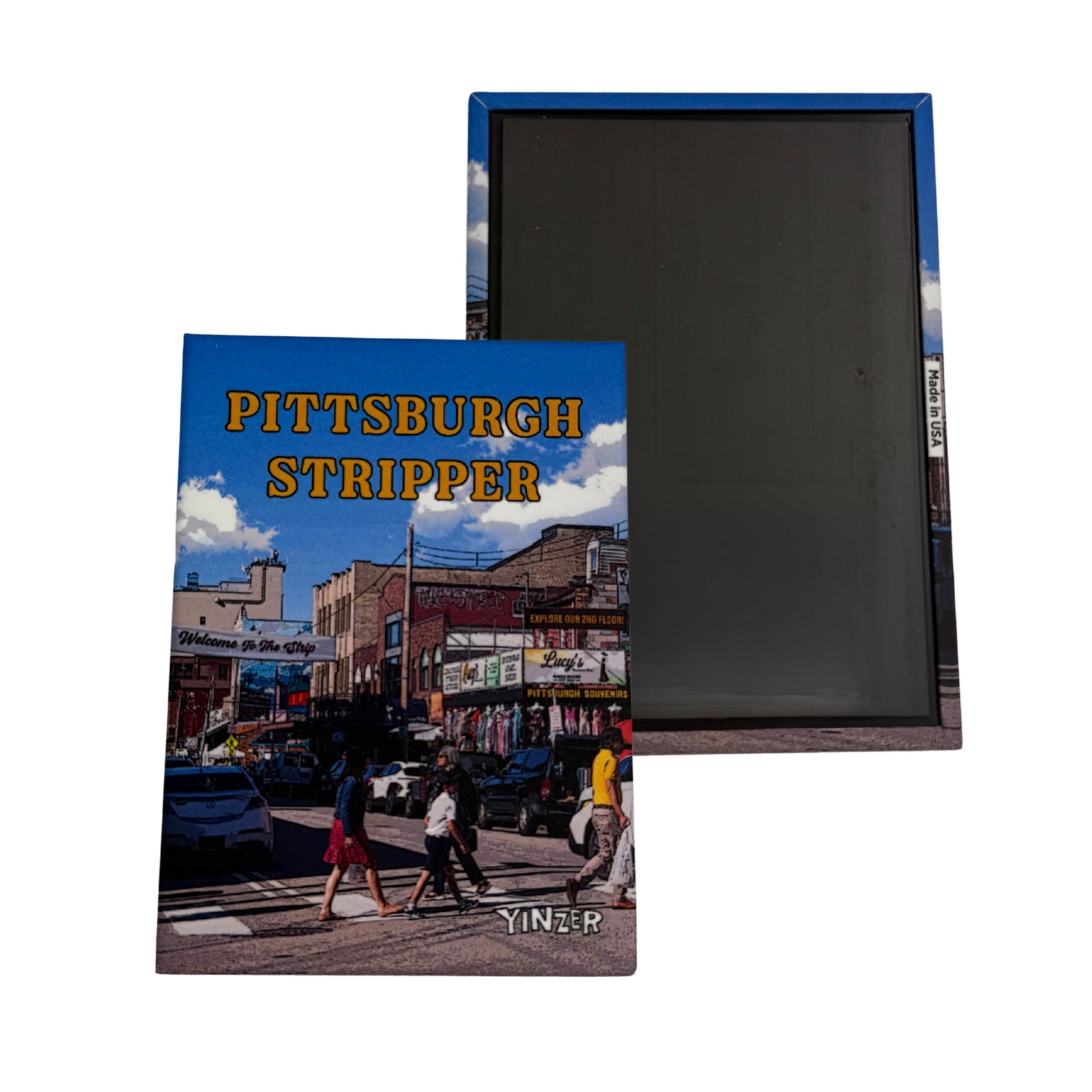 Pittsburgh Yinzer Magnet - Pittsburgh Stripper 5ct