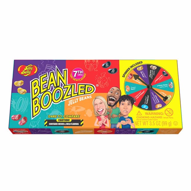 Jelly Belly Bean Boozled 7th Edition Spinner Game, 12ct