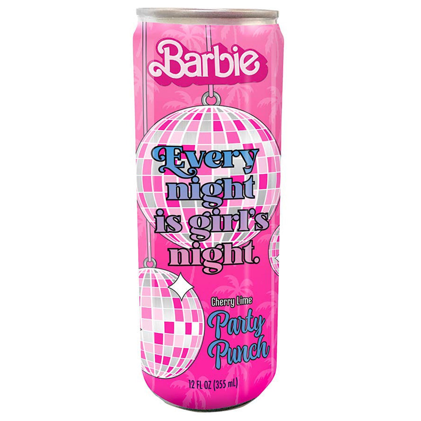 Barbie Cherry Lime Party Punch, 12fl oz, 12ct Cans
