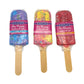Melville Ice Cream Bar Hard Candy Lollipops Wild Flavors 24ct Display