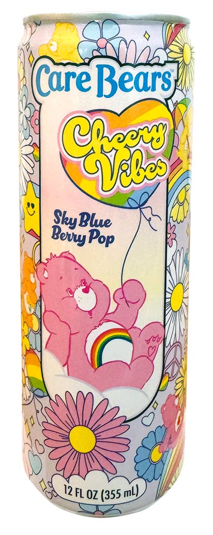 Care Bears Cheery Vibes Sky Blue Berry Pop, 12ct