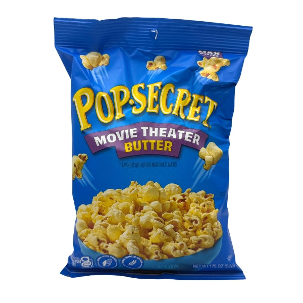 Pop Secret Movie Theater Butter Popcorn, 1.75oz Bag, 8ct
