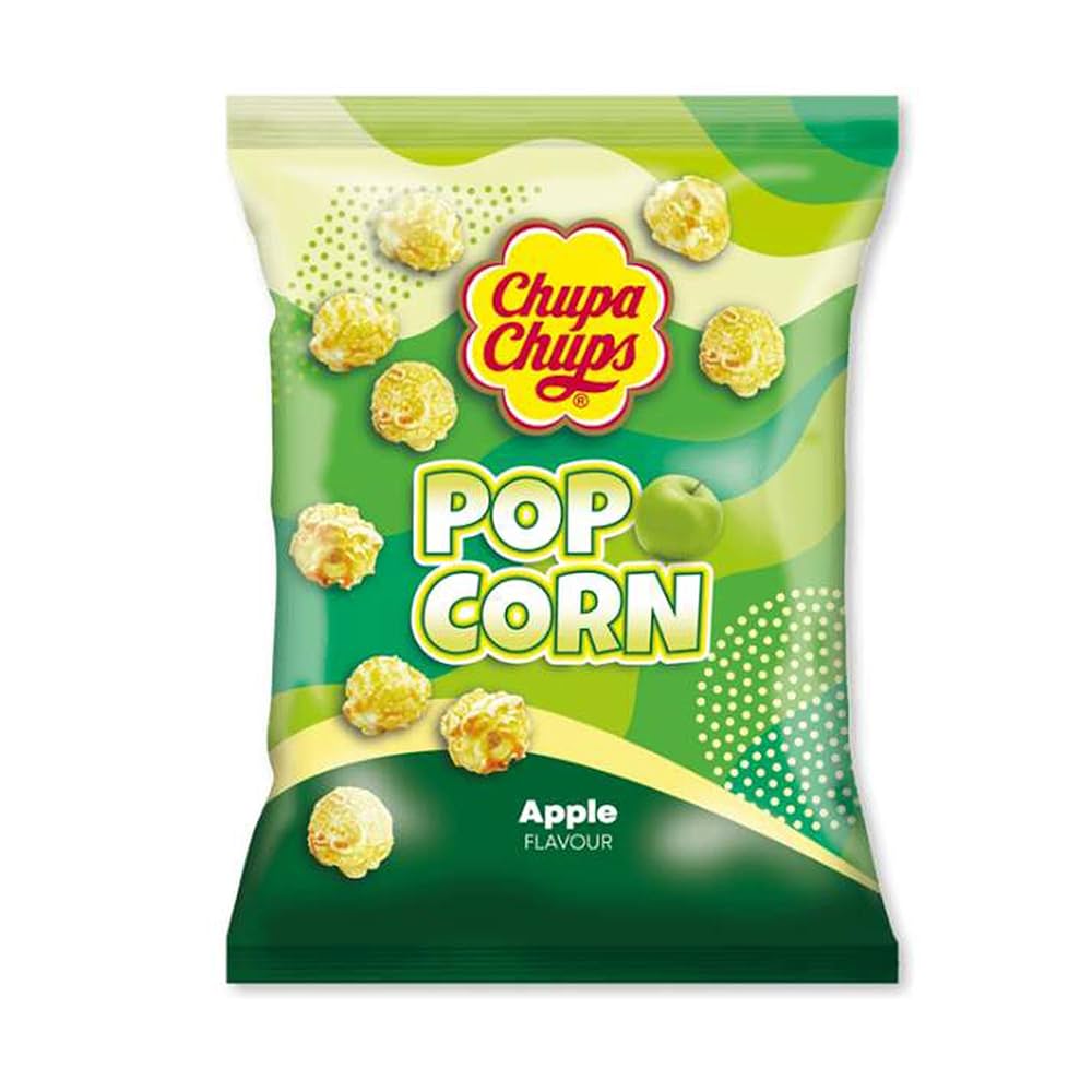 Limited Import Chupa Chups Popcorn Apple 12ct