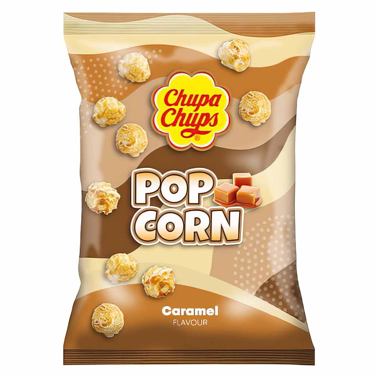 Limited Import Chupa Chups Popcorn Caramel 12ct