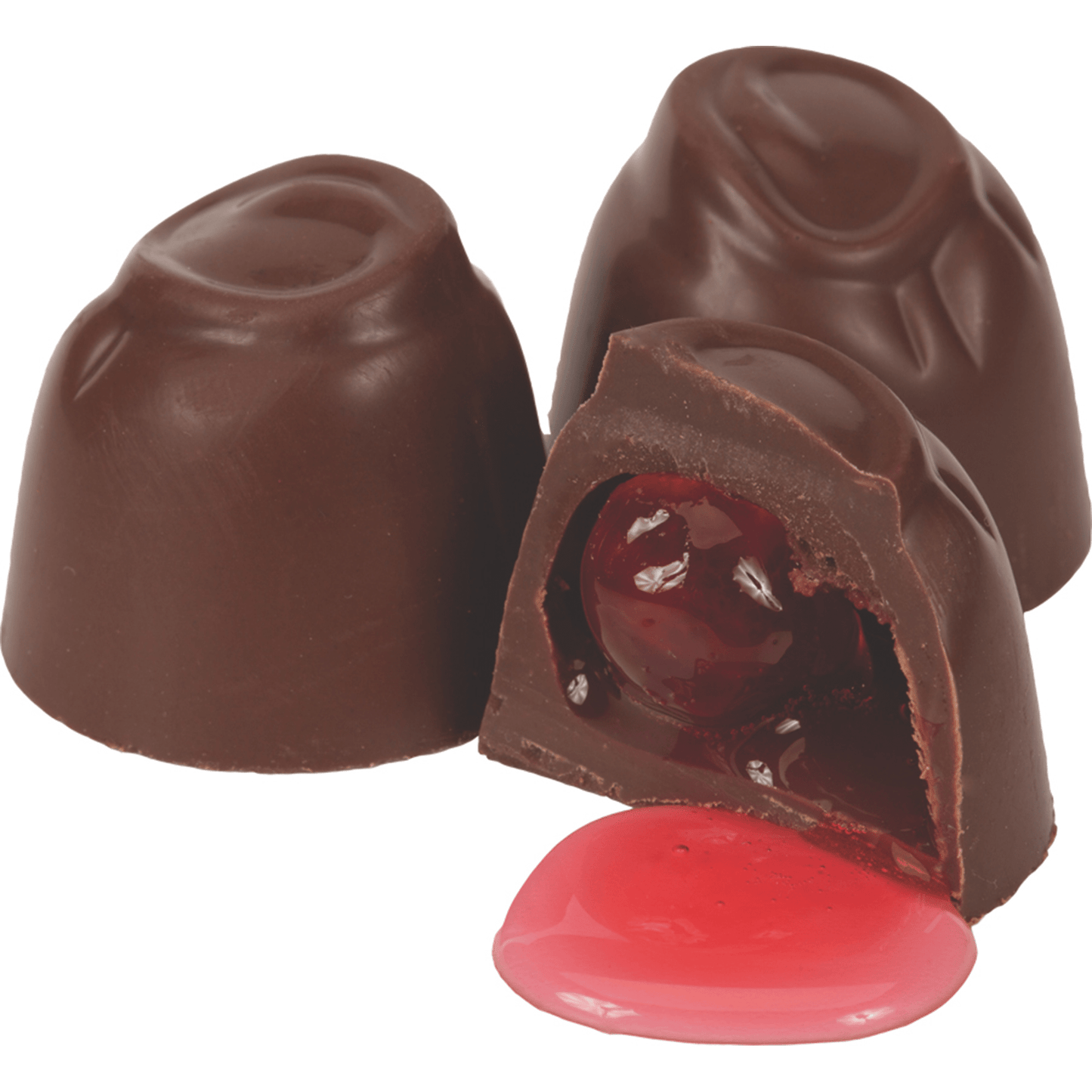Coblentz Chocolate, Dark Choc Cherry Cordials, 5lb Box