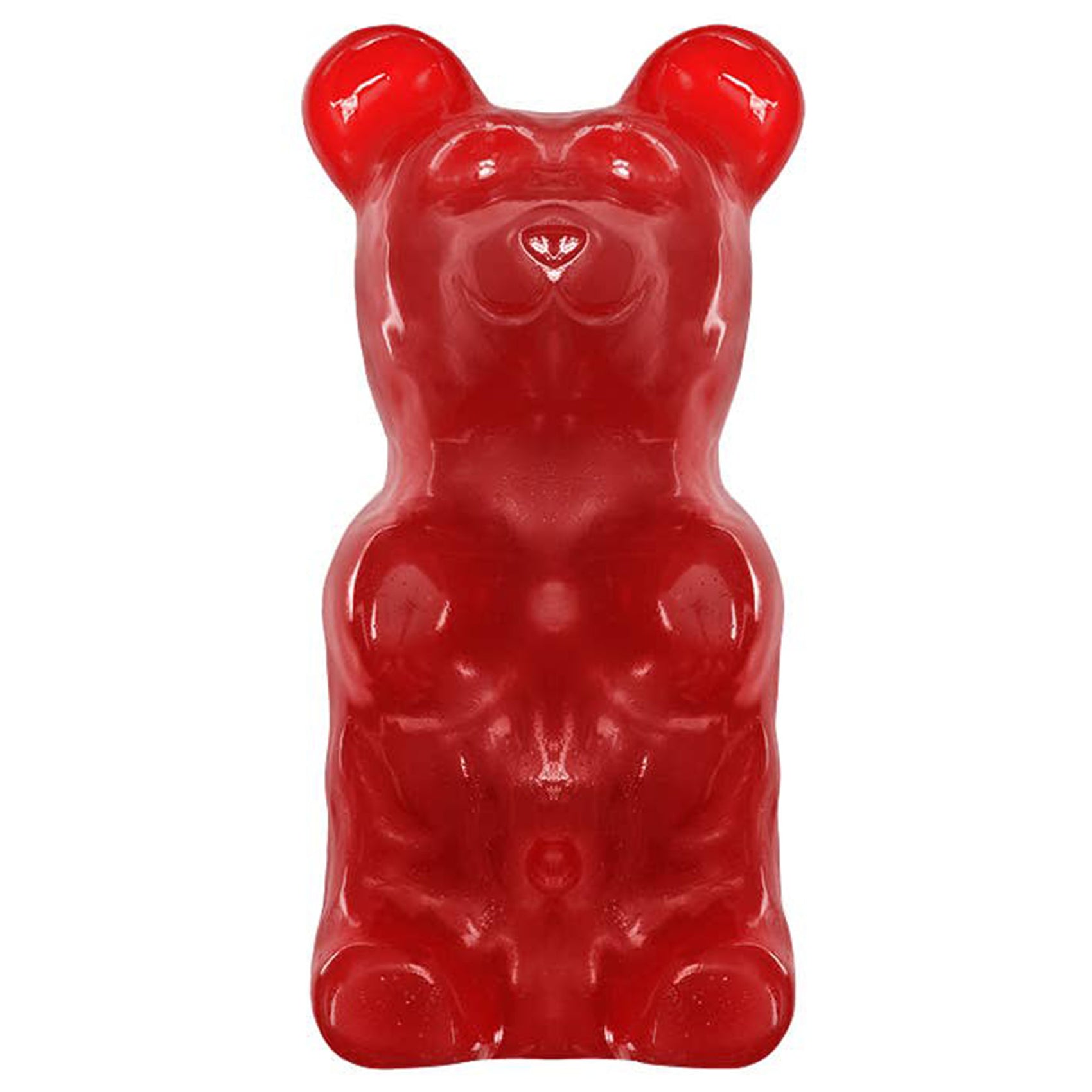 Giant 5lb Gummy Bear, Cherry, 3ct