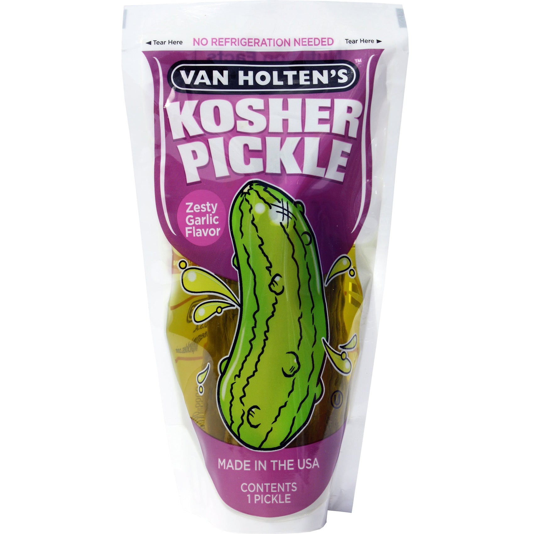 Van Holten's Large Kosher Pickle, 12ct
