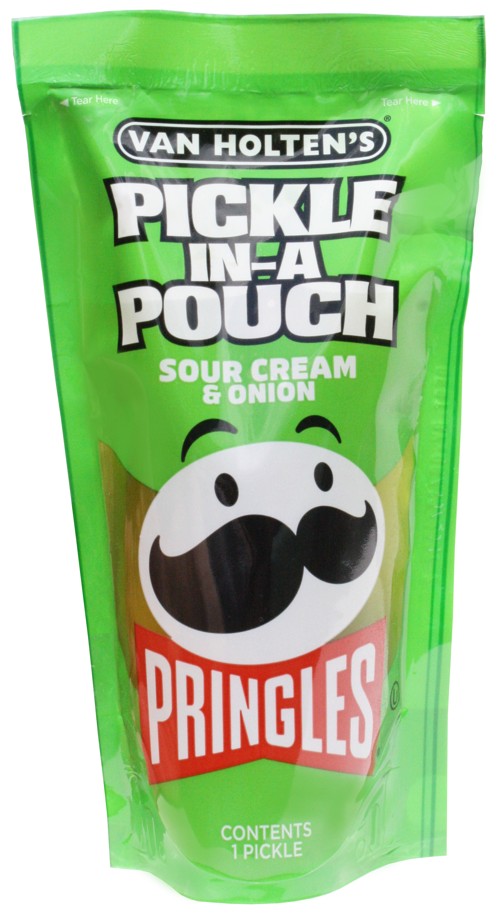 Van Holten's Pringles Sour Cream Onion Pickle 12ct