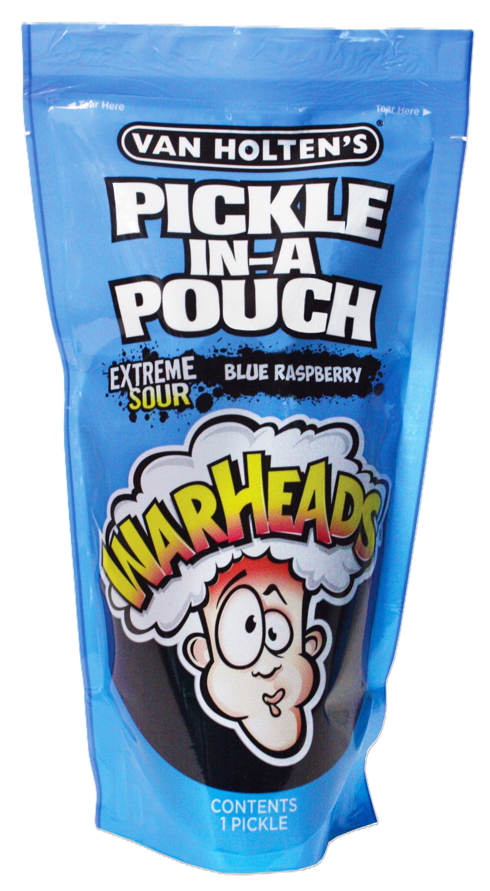 Van Holten's Warheads Blue Raspberry Pickle 12ct
