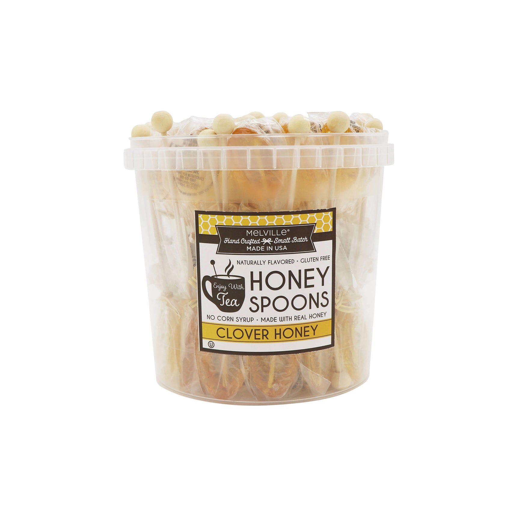 Clover Spoons, Lollipops, 50ct Case